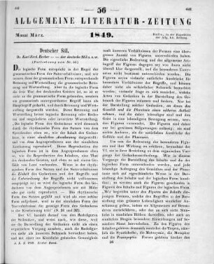 Becker, K. F.: Der deutsche Stil. Frankfurt a. M.: Brönner 1848 (Fortsetzung von Nr. 55)