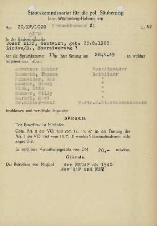 Dirr, Josef