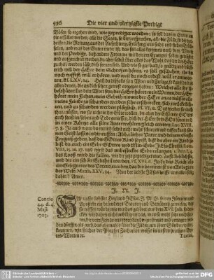 Die vier und viertzigste Predigt aus Zach. VII. v. 14.