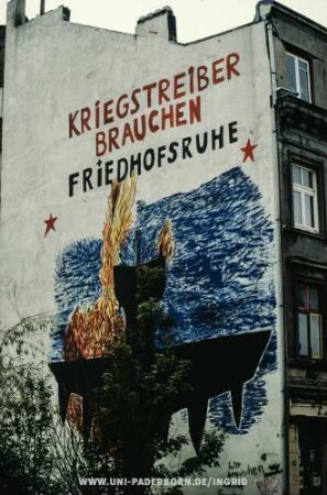 KRiEGSTREiBER BRAUCHEN FRiEDHOFSRUHE