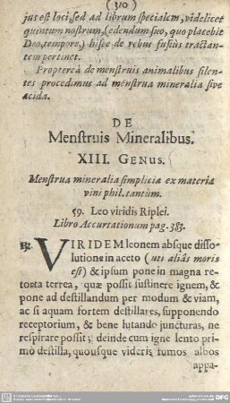 XIII. GENUS.