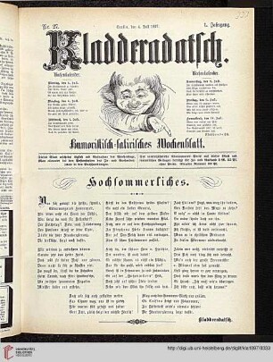 Hefte 27-30, Juli 1897
