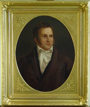 Porträt im Oval Karl Ernst Schmid