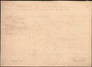 Gartenanlage Bereitschaftssiedlung Oberschlesische Hydrierwerke, Blechhammer: Detailplan für die Schutzbepflanzung 1:100