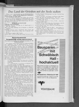 Das Land der Griechen mit der Seele suchen