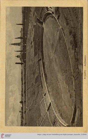 Pompei – Anfiteatro – Amphithéatre – The Amphitheatre – Das Amphitheater – Anfiteatro