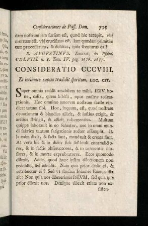 735-741, Consideratio CCCVIII - CCCIX