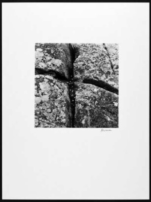 Le Gouffre : Le Gouffre. Granitplatten