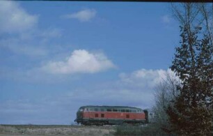 Eutingen Lok 215 005 Eilzug Bnb_Wagen