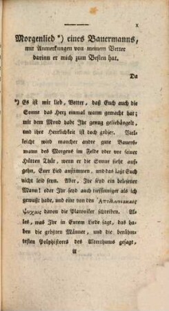 Asmvs omnia sua Secvm portans, oder sämtliche Werke des Wandsbecker Bothen, 3