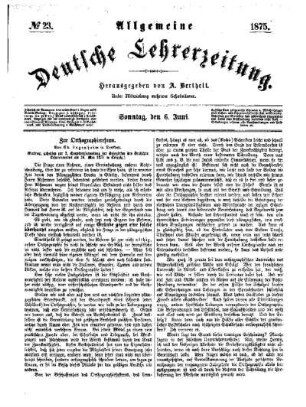 Zur Orthographiereform : (Vortrag, gehalten zur 2. Hauptversammlung der Delegirten des Deutschen Lehrervereins am 19. Mai 1875 in Leipzig)