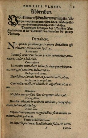 Copiosa Suppellex elegantissimarum, germanicae et latinae phrasium