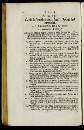 Num. 141. - Num. 146.