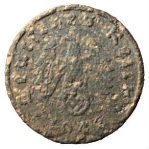 Fundmünze, 1 Reichspfennig, 1942