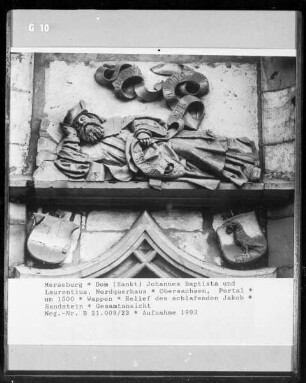 Relief des schlafenden Jakob