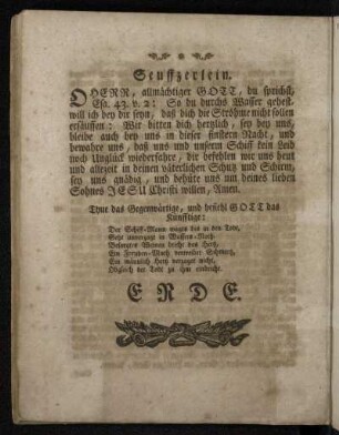 Seuffzerlein.