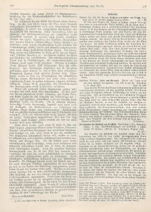 178 [Rezension] Classen, Walther, Jesus von Nazareth. Worte und Taten nach den drei ältesten Evangelien