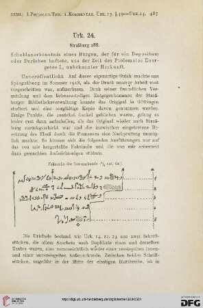 Urk. 24: Straßburg 288