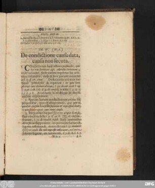 Tit. IV. (IV. 6.) De condicitione causa data, causa non secuta.
