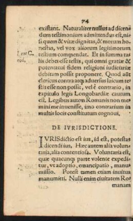 De Iurisdictione.