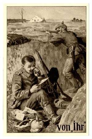 Völkerkrieg 1914 Nr. 71: Von "ihr" (Mayer)