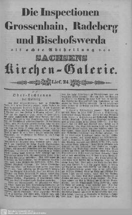 Ober-Lichtenau : 24. Lieferung
