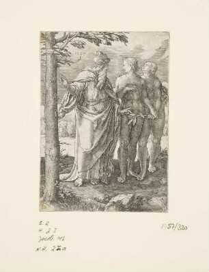 Erstes Verbot, Blatt 2 der Folge "Geschichte von Adam und Eva"