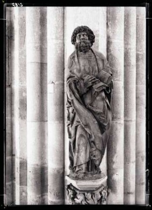 Frauenkirche; Apostel Bartholomäus nach der Restaurierung