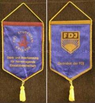 Wimpel der FDJ-Studenten-Brigade