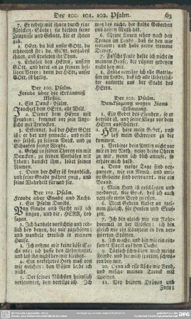 Der 102. Psalm. Dancksagung wegen Zions Erbauung