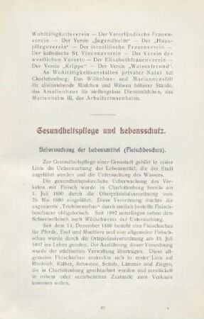 Gesundheitspflege und Lebensschutz