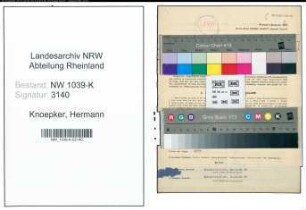 Entnazifizierung Hermann Knoepker , geb. 13.02.1903 (Postbeamter)