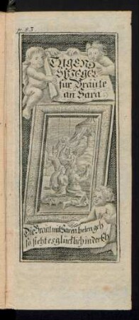TugendSpiegel für Bräute an Sara ...
