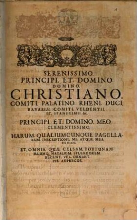 Theatrum. Nobilitatis. Europeae : Tabulis. Progonologicis. Praecipuorum. In. Cultiori. Christiano. Orbe. Magnatum. Et. Illustrium. Progenitores. CXXIIX. LXIV. Aut. XXXII. Iusto Ordine Repraesentantibus Exornatum, [1]