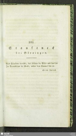 103. Staufeneck bei Göppingen
