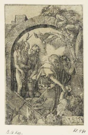 Christus in der Vorhölle, aus: "Passion"