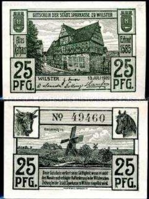 Wilster 25 Pfennig