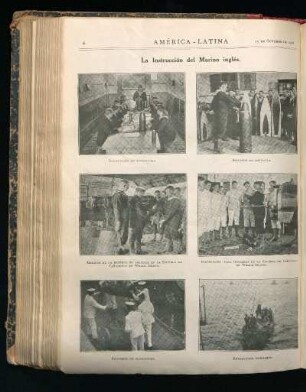 La instrucción del marino inglés. - [Fotografías]