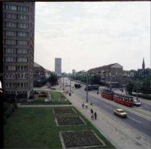 Ansicht aus Frankfurt (Oder) mit dem Oderturm
