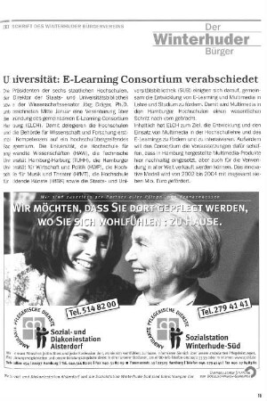 Universität: E-Learning Consortium verabschiedet