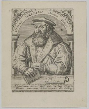 Bildnis des Iosias Simlerus