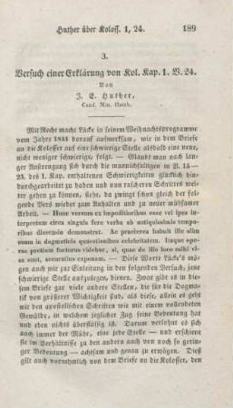 189-204 Versuch einer Erklärung von Kol. Kap. 1, V. 24
