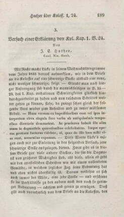 189-204 Versuch einer Erklärung von Kol. Kap. 1, V. 24