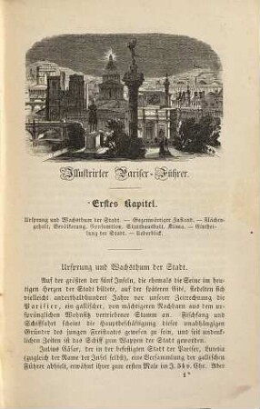 Illustrirter Pariser Führer : ein vollständiges Gemälde der Seine-Stadt und ihrer Umgebungen