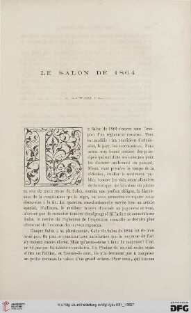 16: Le Salon de 1864, [1]