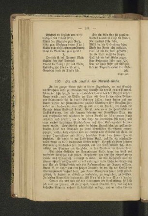 183. Der erste Anblick des Sternenhimmels.
