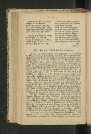 183. Der erste Anblick des Sternenhimmels.
