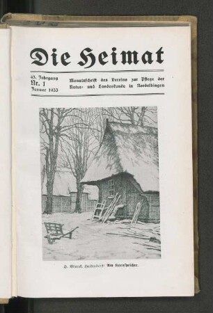 H. Blunck, Heikendorf: Am Kornspeicher.