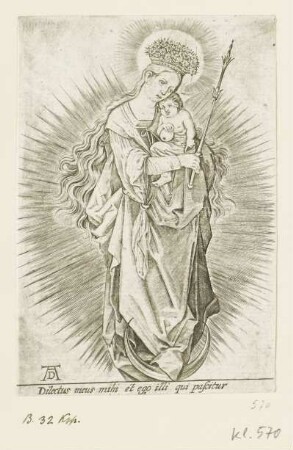 Maria mit Zepter und Sternenkrone