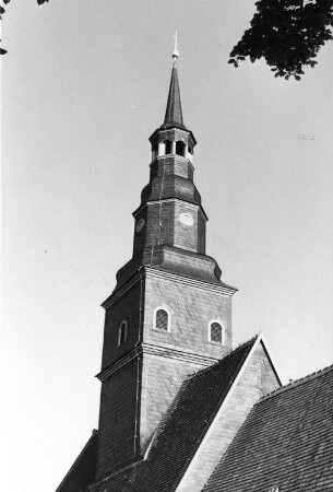 Triebischtal-Taubenheim. Kirchturm